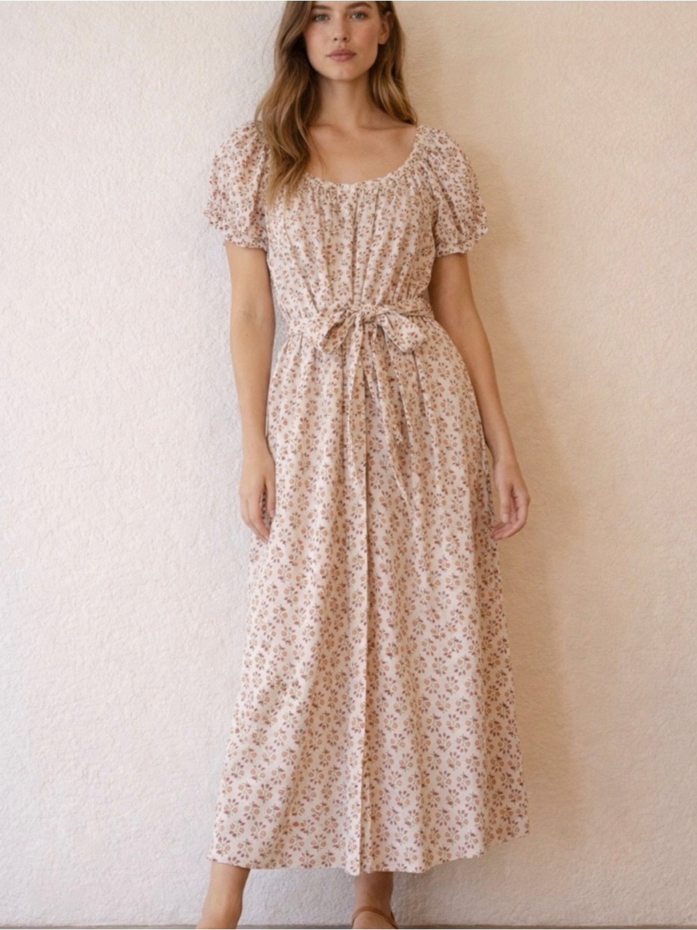 Doen Jocelina Dress in Spring Elderberry floral - Picture 1 of 12